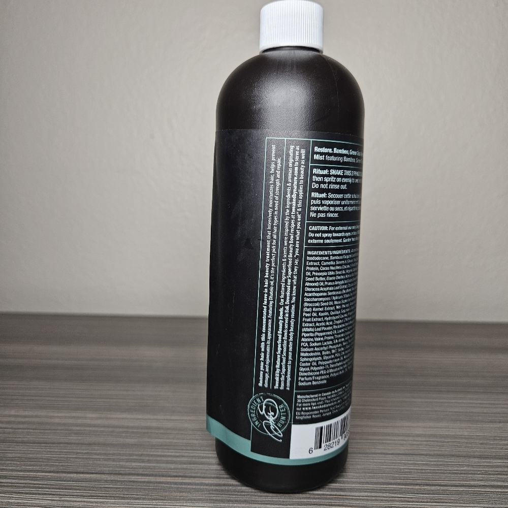 Tweak'D by Nature Revitalizing Hair Treatment Restore Bamboo Green Tea 16oz New - Picture 2 of 3
